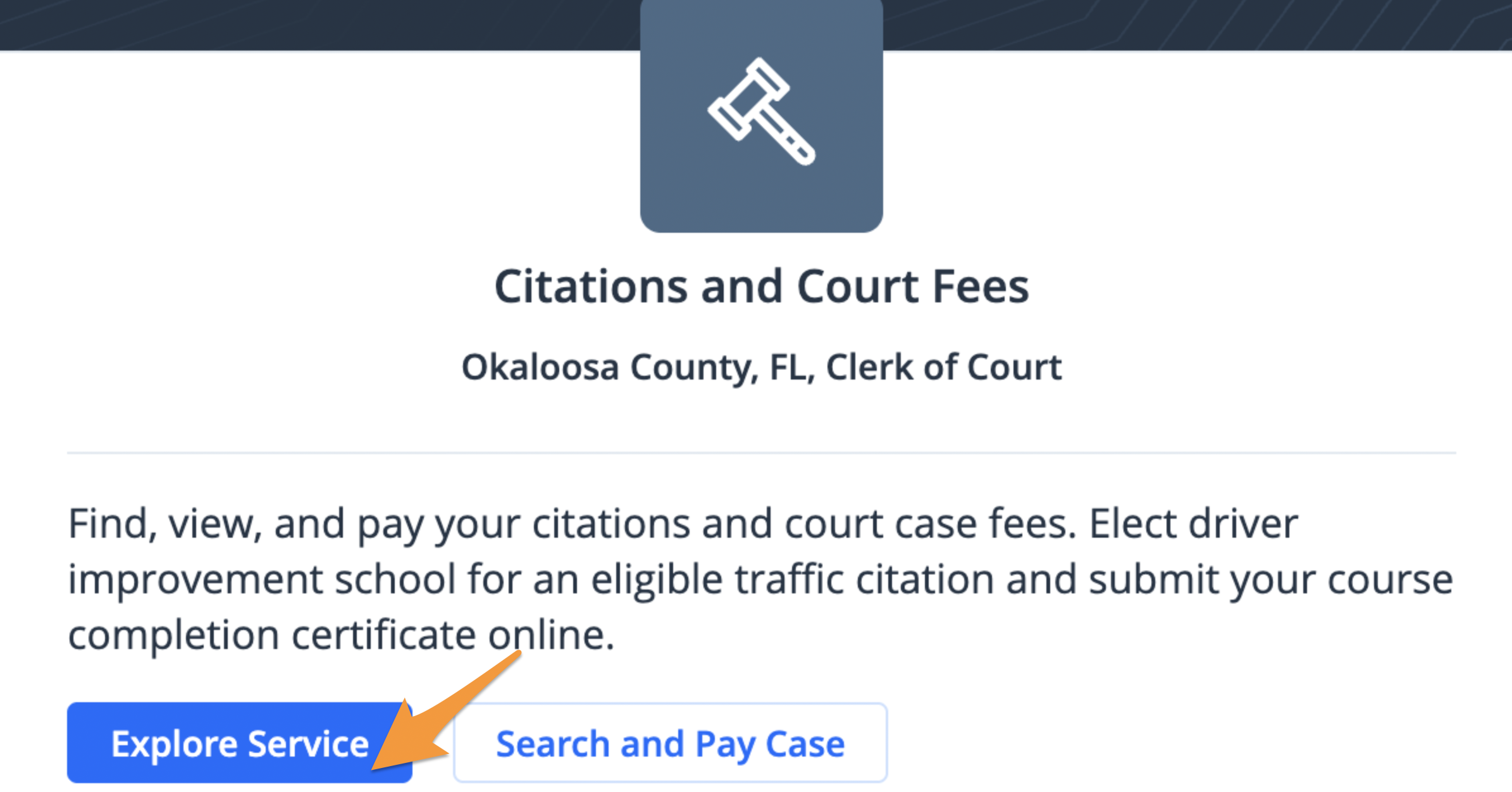 Pay an Okaloosa County Case or Citation on PayOkaloosaClerk ...